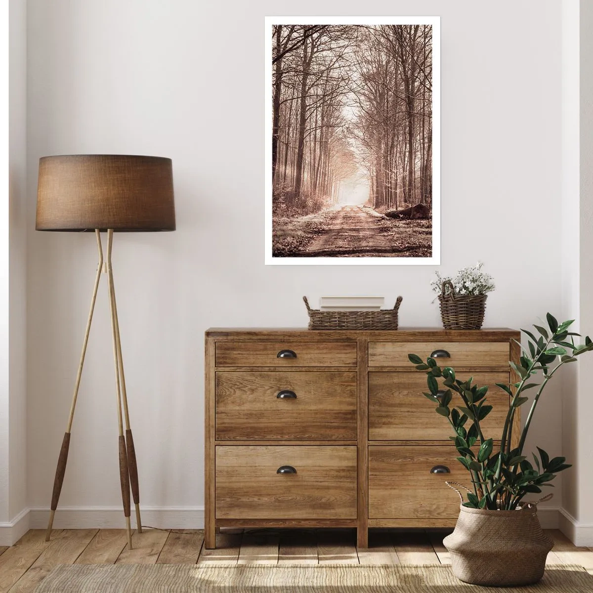 Pôster - Catedral na Floresta - 50x70 cm