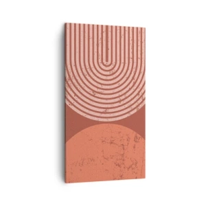 Quadro em tela - Relacionamento próximo - 45x80 cm