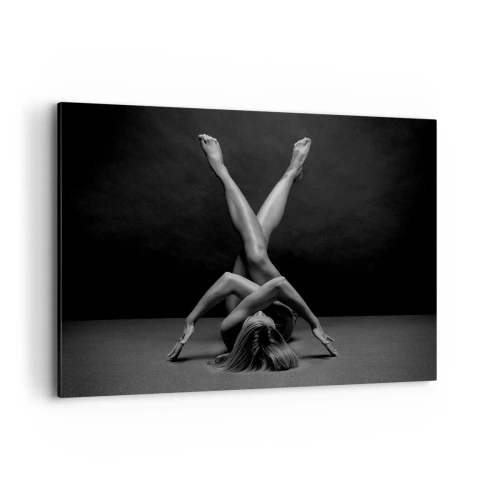 Quadro em tela - Geometria da nudez - 100x70 cm