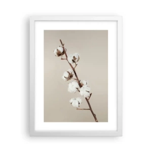 Pôster em moldura branca - Na fonte da suavidade - 30x40 cm