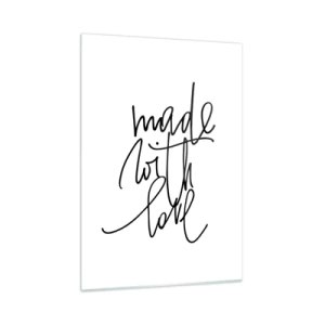 Quadro em vidro - A melhor marca - 50x70 cm