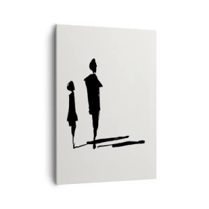 Quadro em tela - Certeza que juntos? - 50x70 cm
