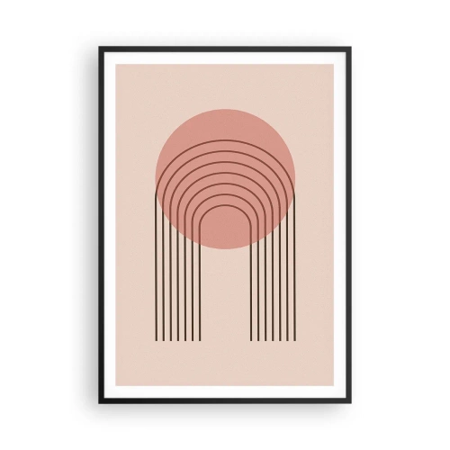 Pôster com moldura preta - Atração irresistível - 70x100 cm