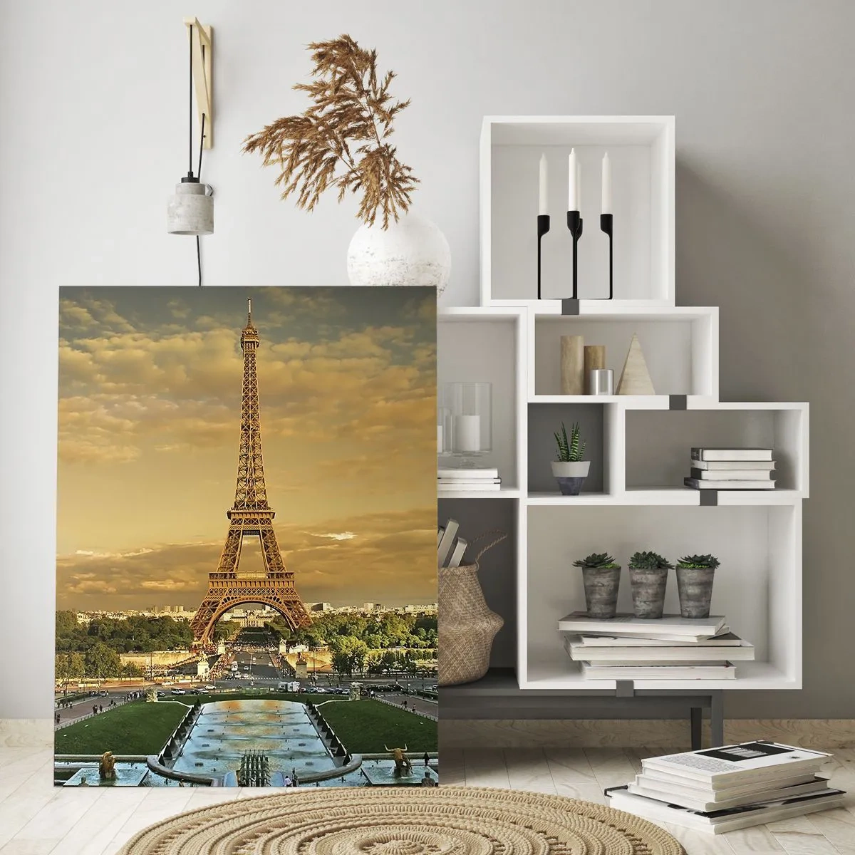 Quadro em vidro - A rainha de Paris - 80x120 cm