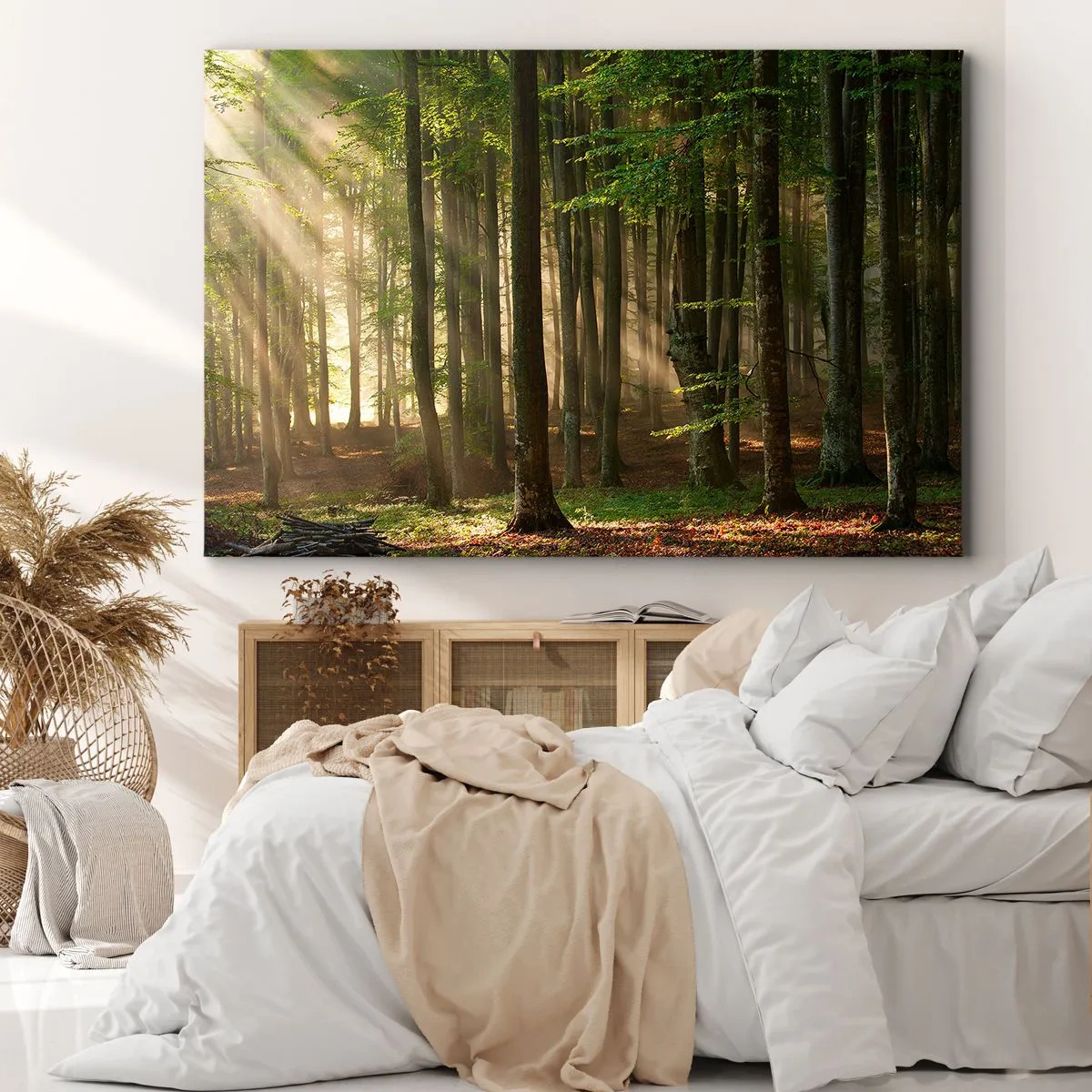 Quadro em tela - Radiante em uma manhã de primavera - 120x80 cm