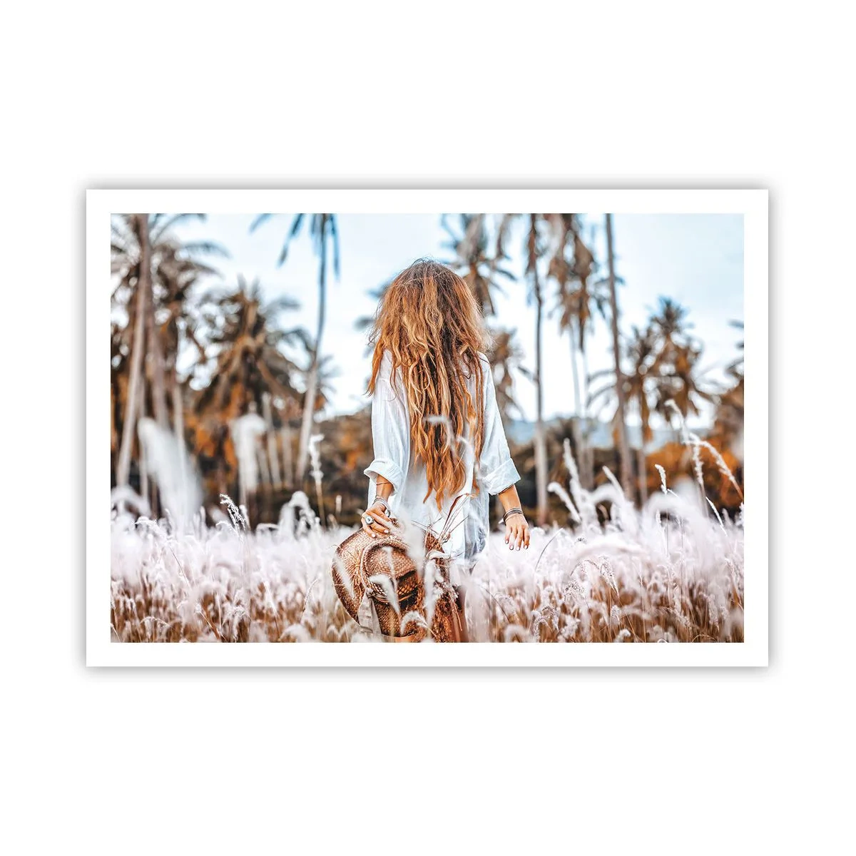 Pôster - Nascida da maciez da relva - 100x70 cm