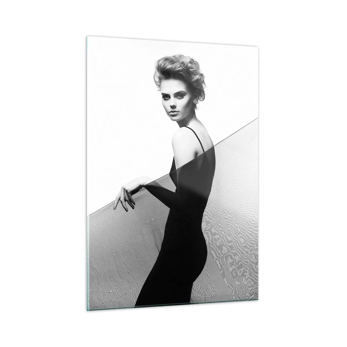 Quadro em vidro - Olhar magnético - 50x70 cm