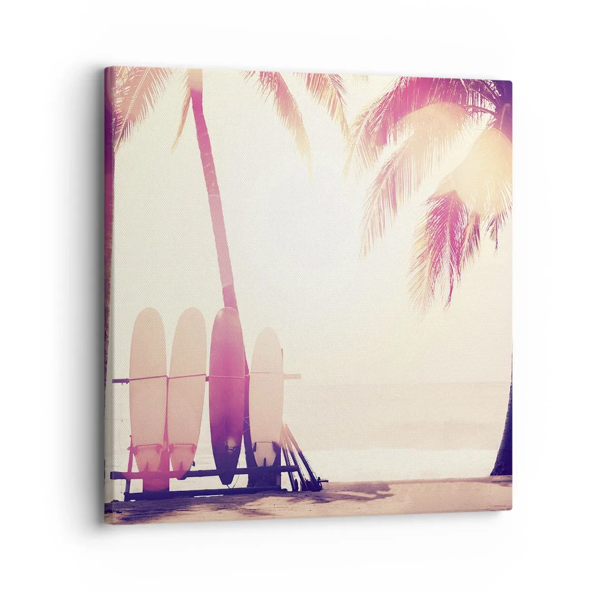 Quadro em tela - Vai ser um grande dia - 30x30 cm