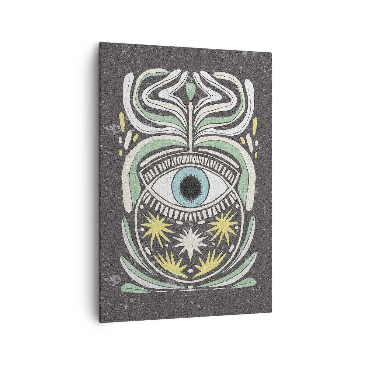 Quadro em tela - Rituais tribais - 70x100 cm