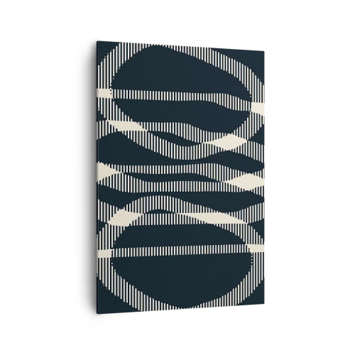 Quadro em tela - Uma tentativa de quebrar a escuridão - 70x100 cm