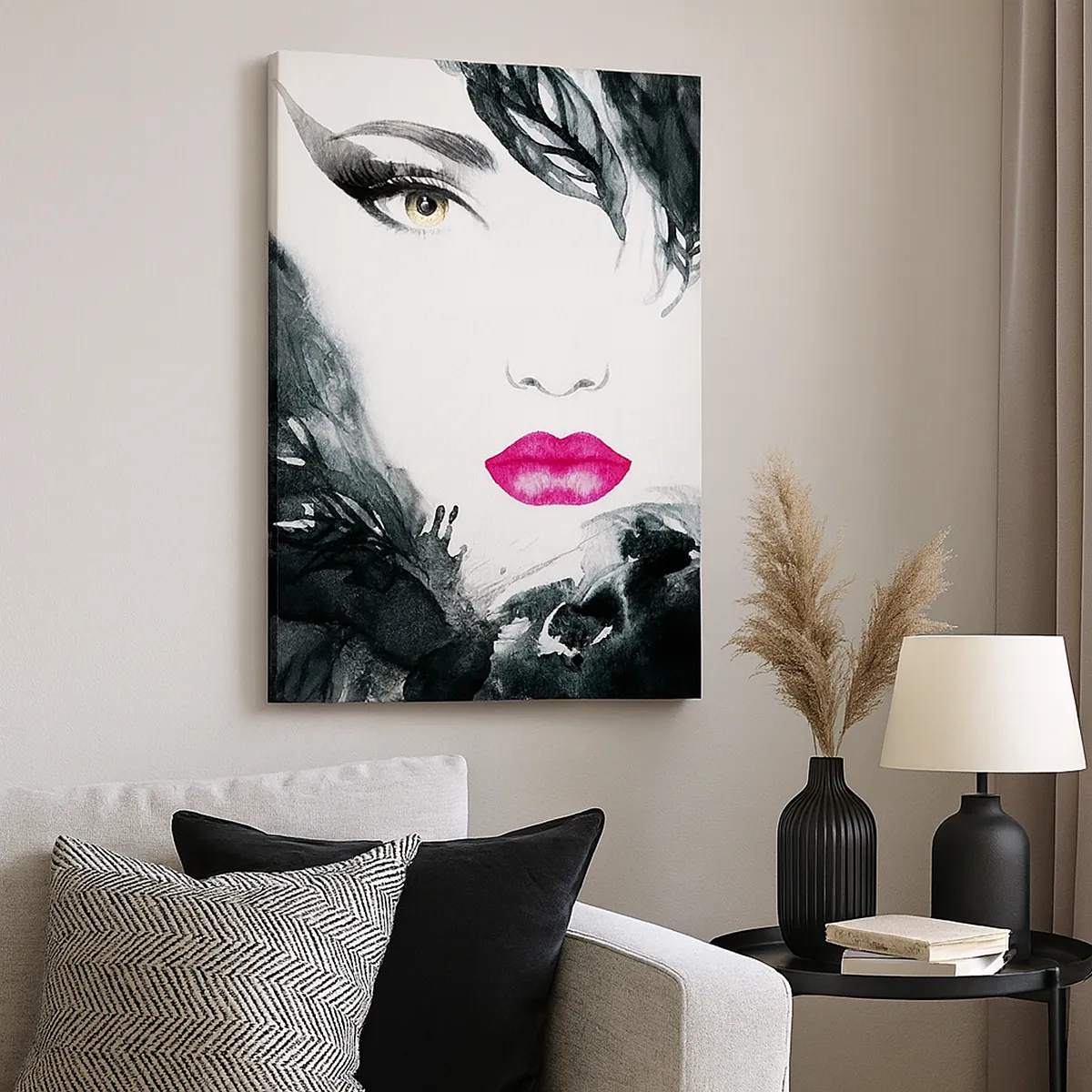 Quadro em tela - Atenção! Femme fatale - 50x70 cm