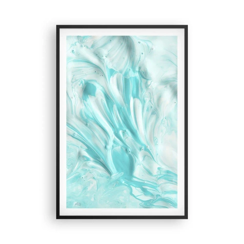 Pôster com moldura preta - Juntos para sempre - 61x91 cm