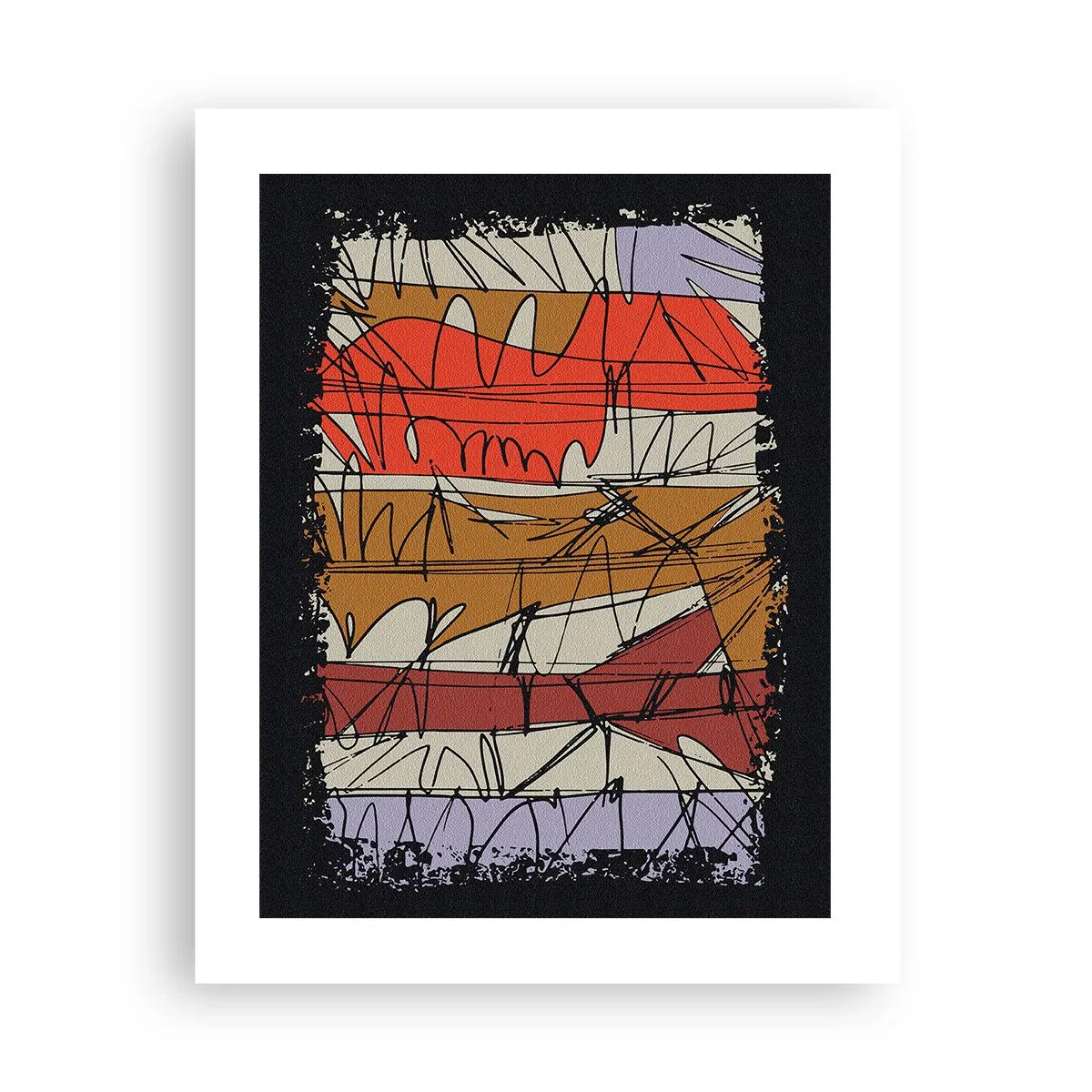 Pôster - Composição espontânea - 40x50 cm