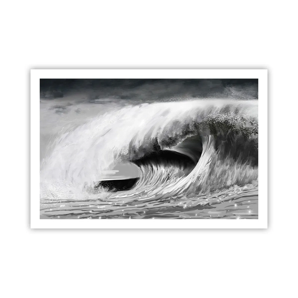 Pôster - A ira do oceano - 91x61 cm
