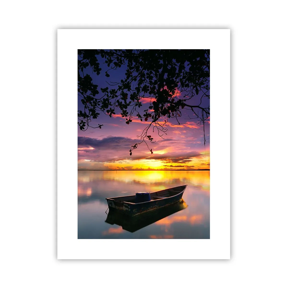 Pôster - Parece que estás pendurado no meio do céu… - 30x40 cm