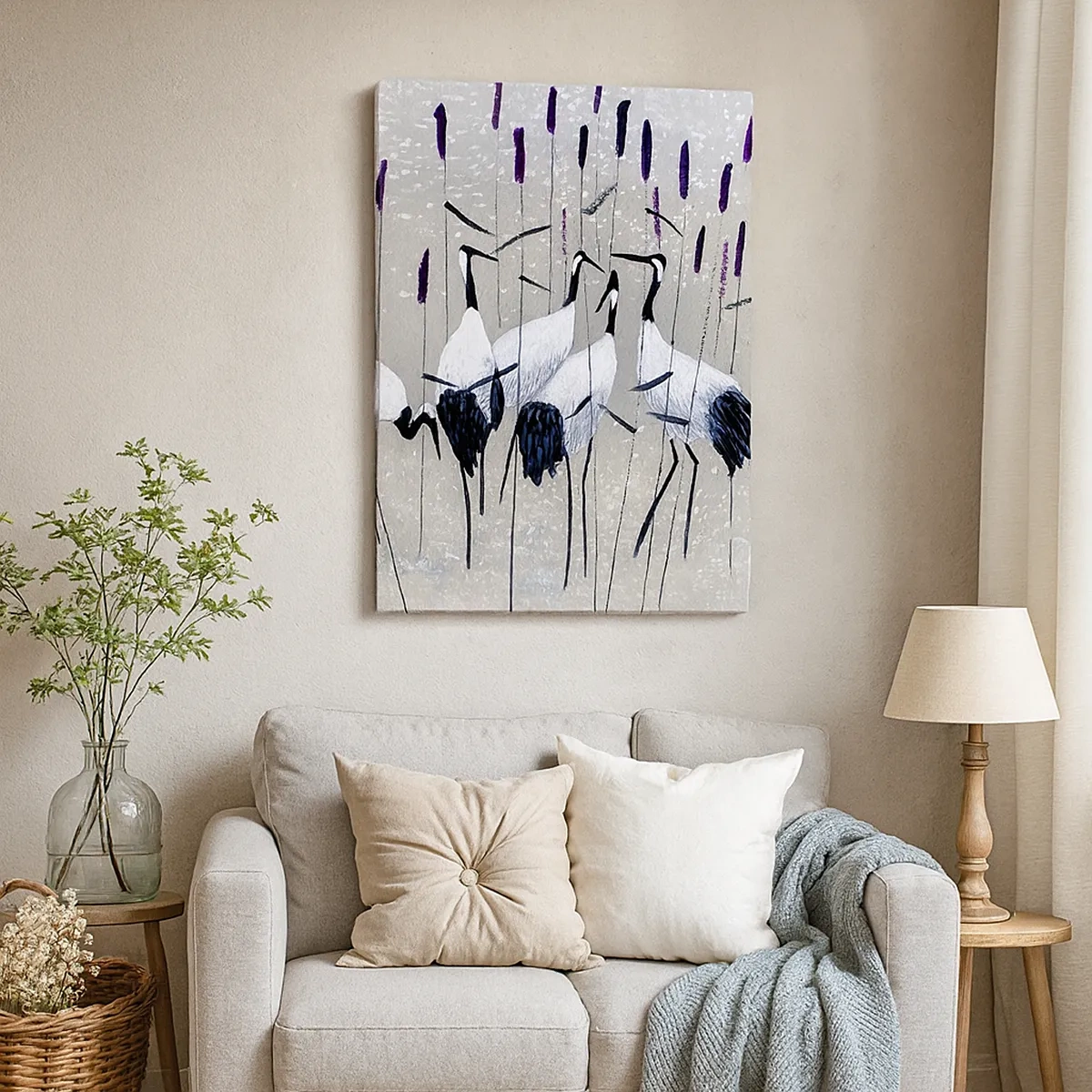 Quadro em tela - Entre os seus - 50x70 cm