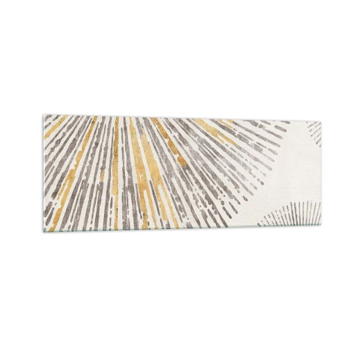 Quadro em vidro - A beleza do raio - 140x50 cm