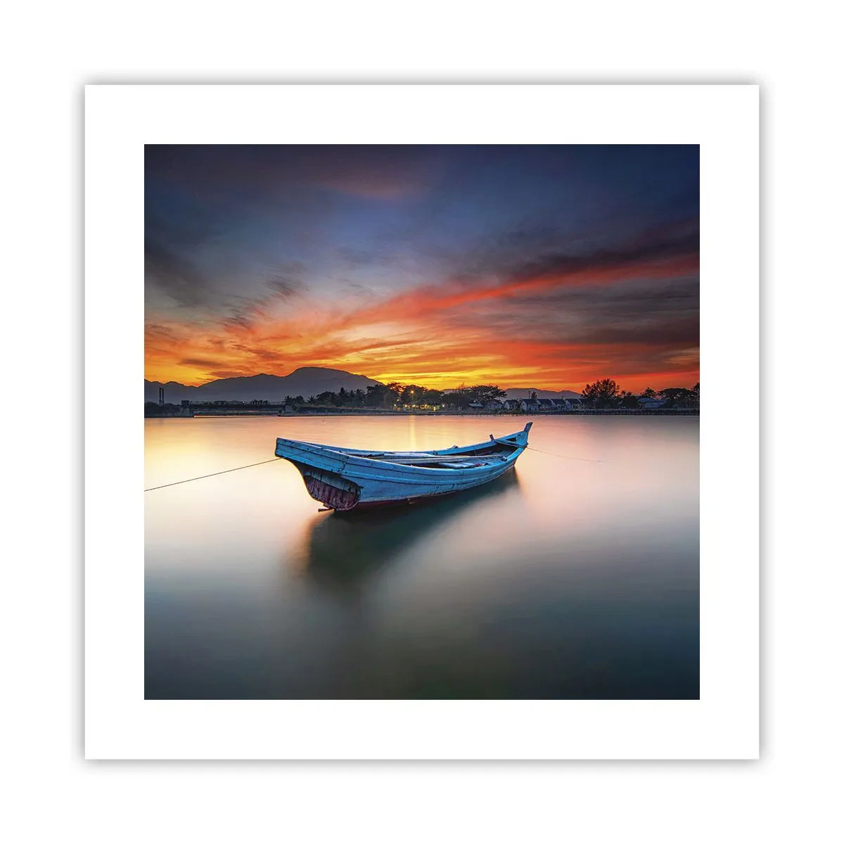 Pôster - Uma boa noite se aproxima - 40x40 cm