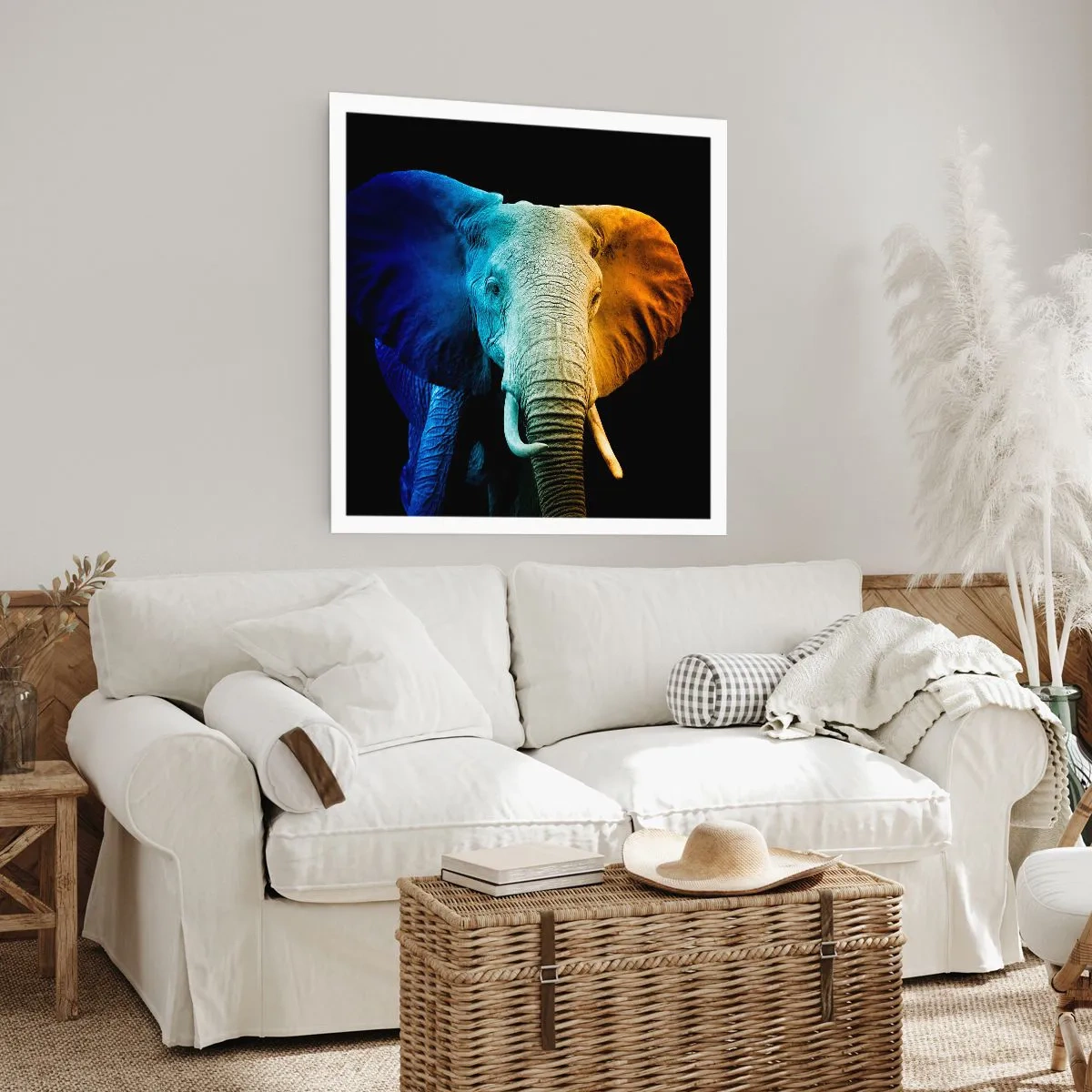 Pôster - Excêntrico, não esquisito - 40x40 cm