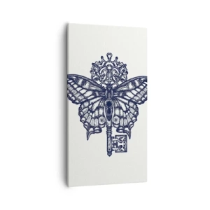 Quadro em tela - Todos os mistérios do coração - 55x100 cm