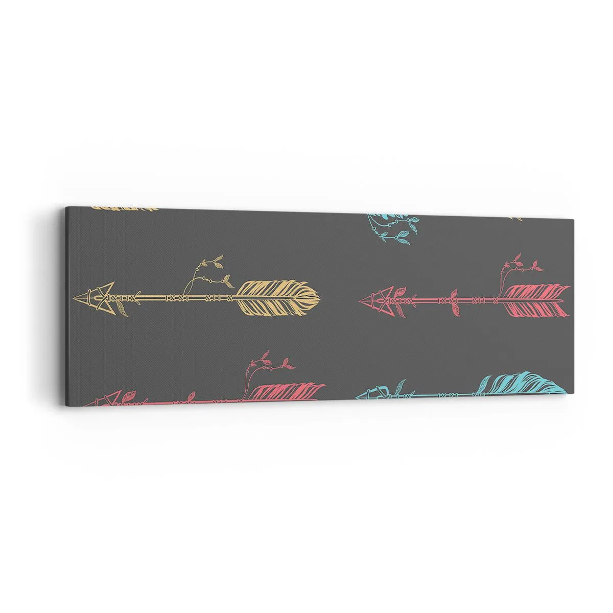 Quadro em tela - Em ordem - 90x30 cm