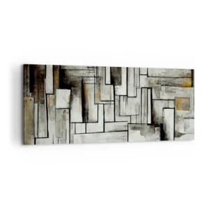 Quadro em tela - O poder da simplicidade - 100x40 cm