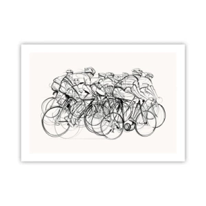 Pôster - Juntos como uma equipa - 70x50 cm
