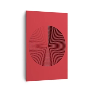 Quadro em tela - Movimento circular - 80x120 cm