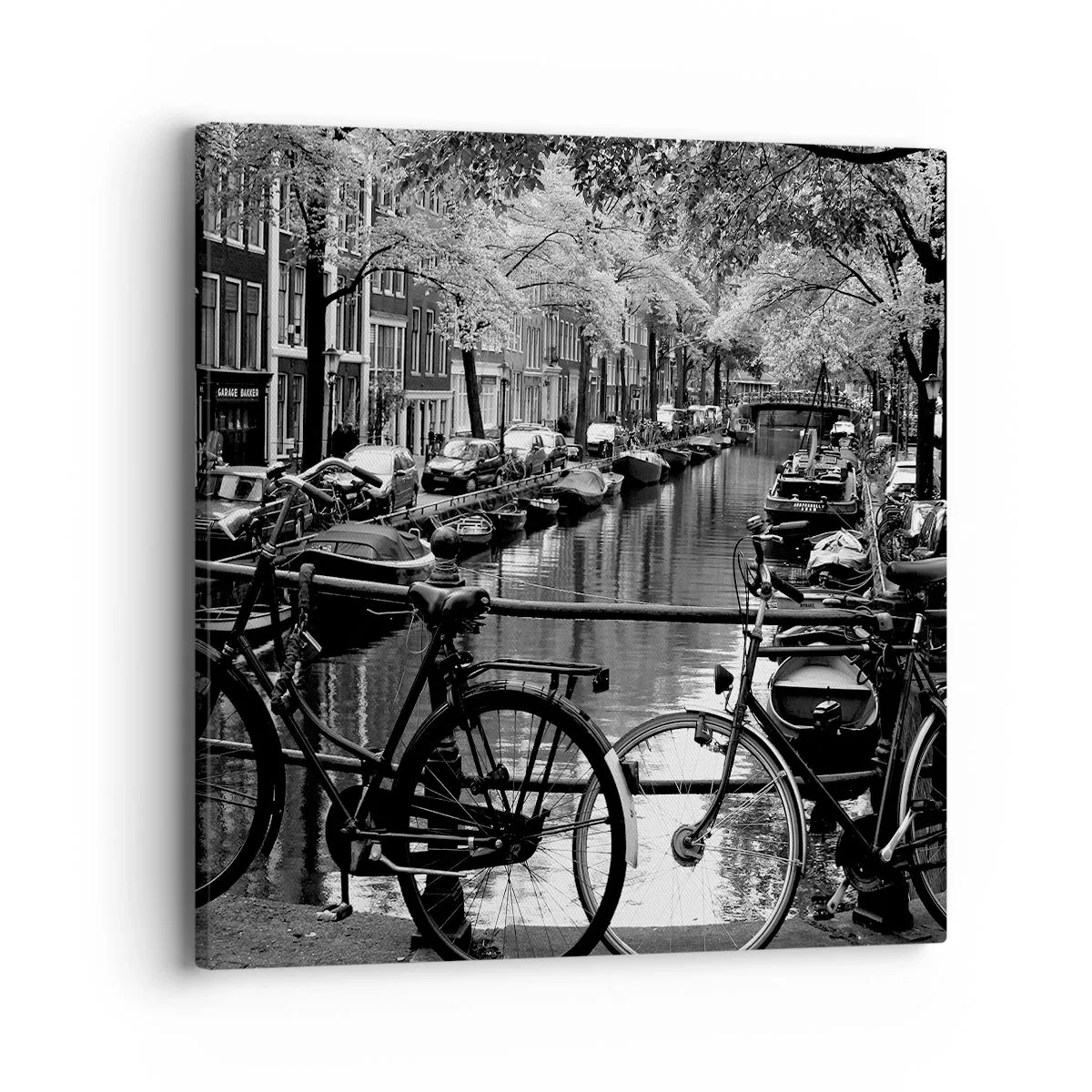 Quadro em tela - Vista muito holandesa - 40x40 cm