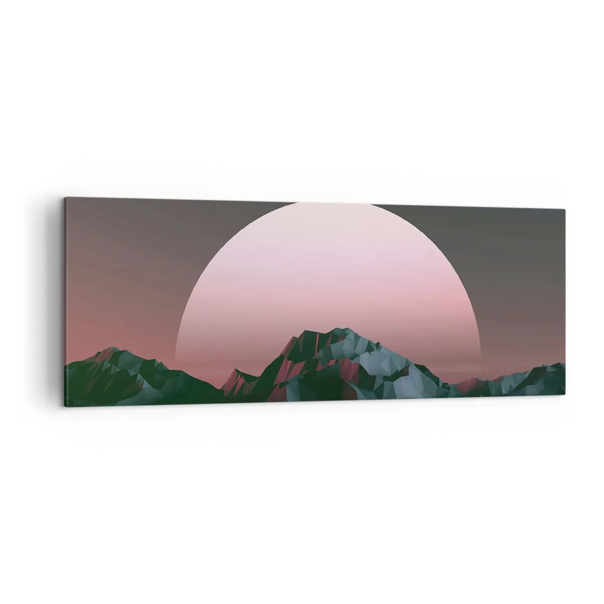 Quadro em tela - Numa galáxia vizinha - 140x50 cm