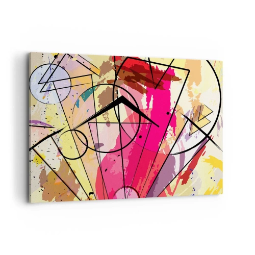 Quadro em tela - Explosão - 100x70 cm