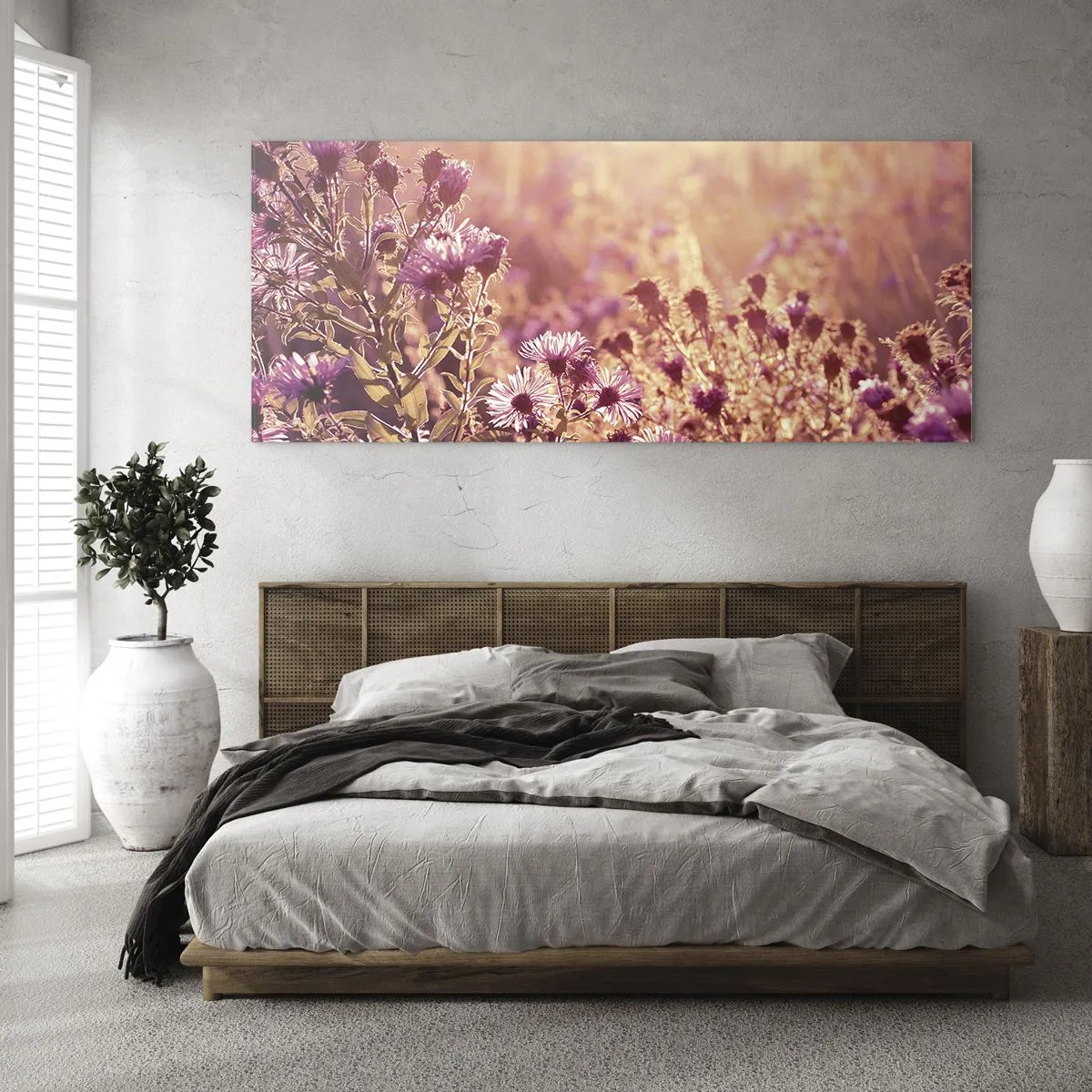 Quadro em vidro - Antes do verão acabar - 160x50 cm