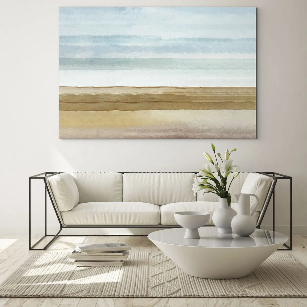 Quadro em vidro - Serenidade - 120x80 cm