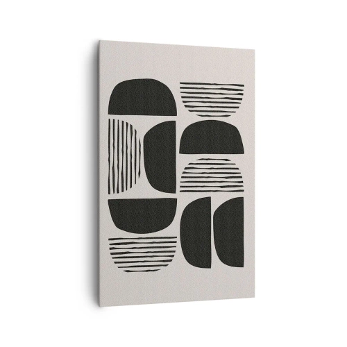 Quadro em tela - Ofertas indiferentes - 80x120 cm