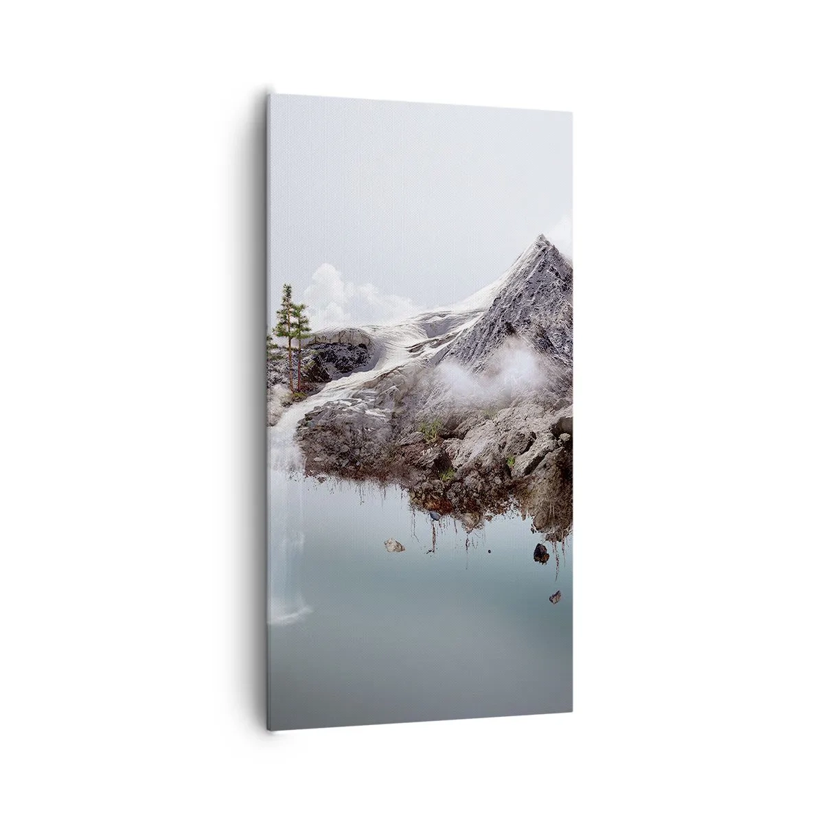 Quadro em tela - Pelos olhos de um surrealista - 65x120 cm