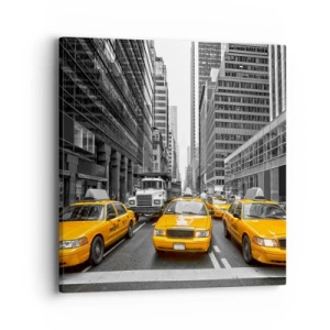 Quadro em tela - Somos a cor da cidade - 40x40 cm