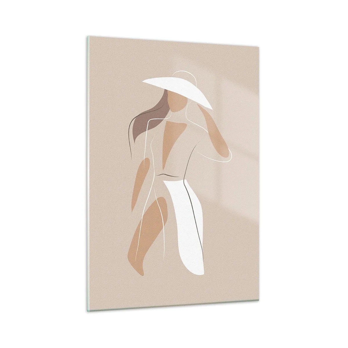 Quadro em vidro - A moda é diversão - 50x70 cm