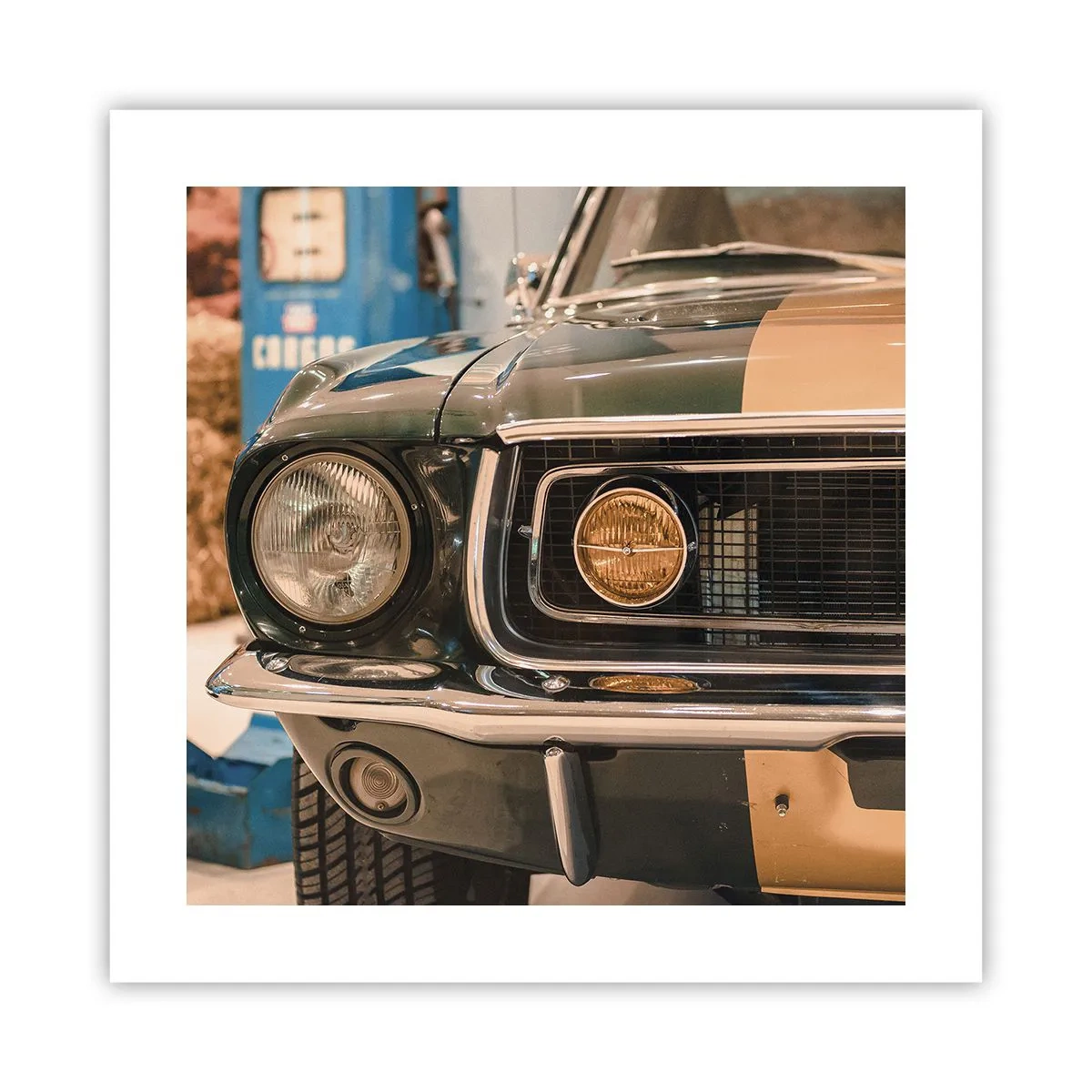 Pôster - Encontro com uma lenda - 40x40 cm