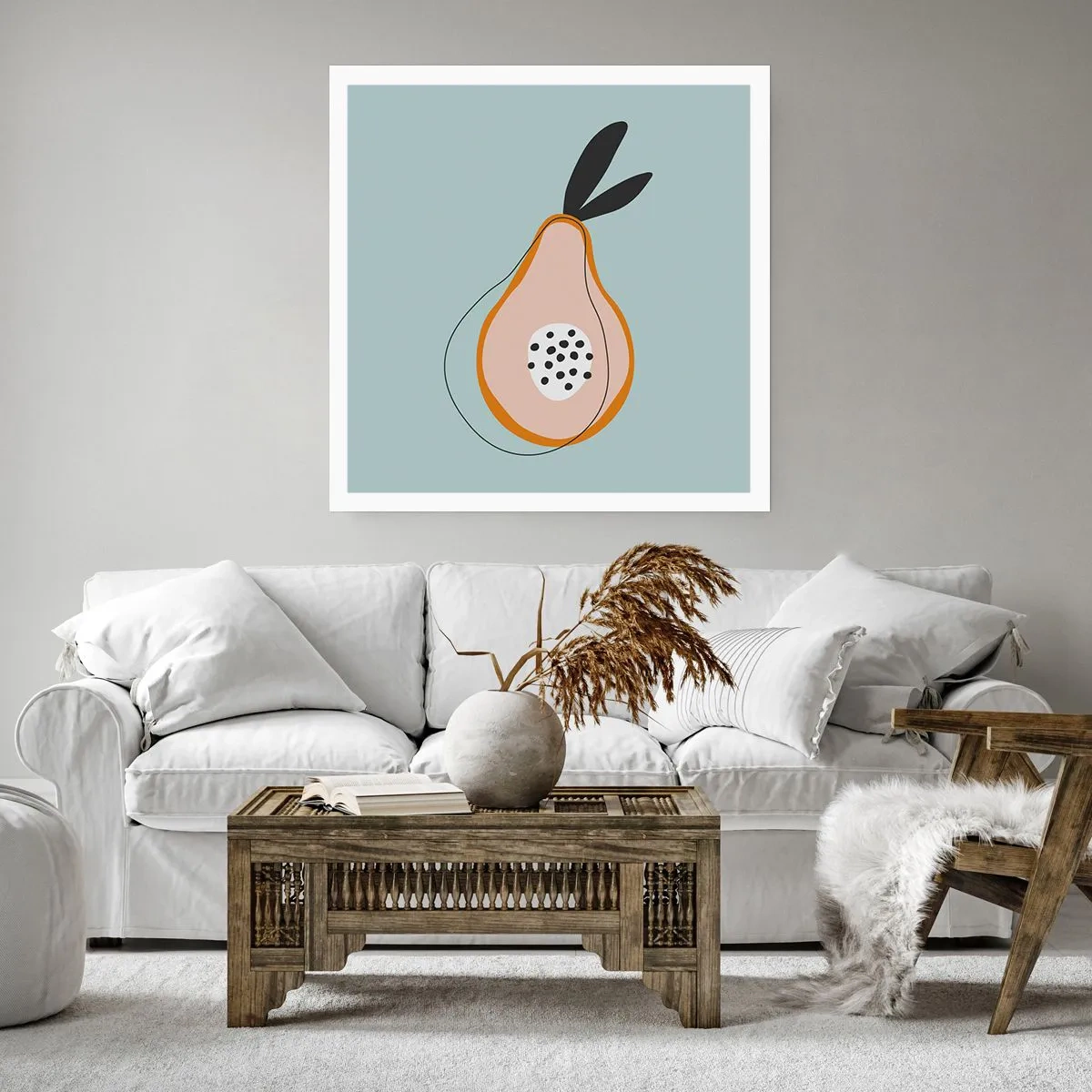 Pôster - Penetrar na natureza das coisas - 40x40 cm