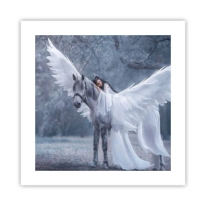 Pôster - Momento inspirado - 40x40 cm