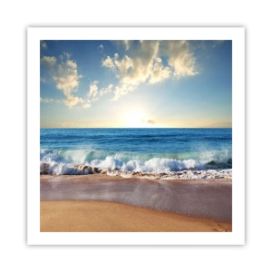 Pôster - Movimento e quietude ao mesmo tempo - 60x60 cm