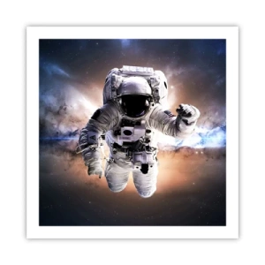 Pôster - Saudações do espaço - 60x60 cm