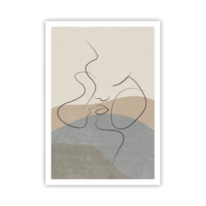 Pôster - Como uma pincelada - 70x100 cm