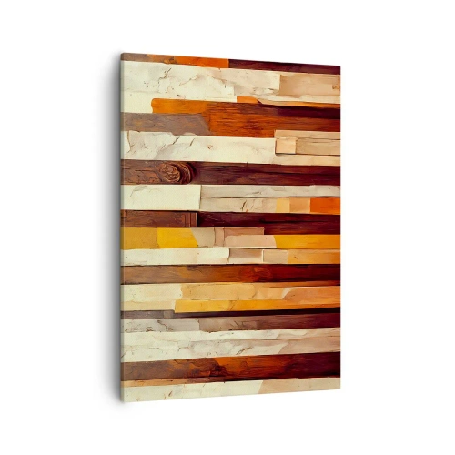 Quadro em tela - Hino das árvores da floresta - 50x70 cm