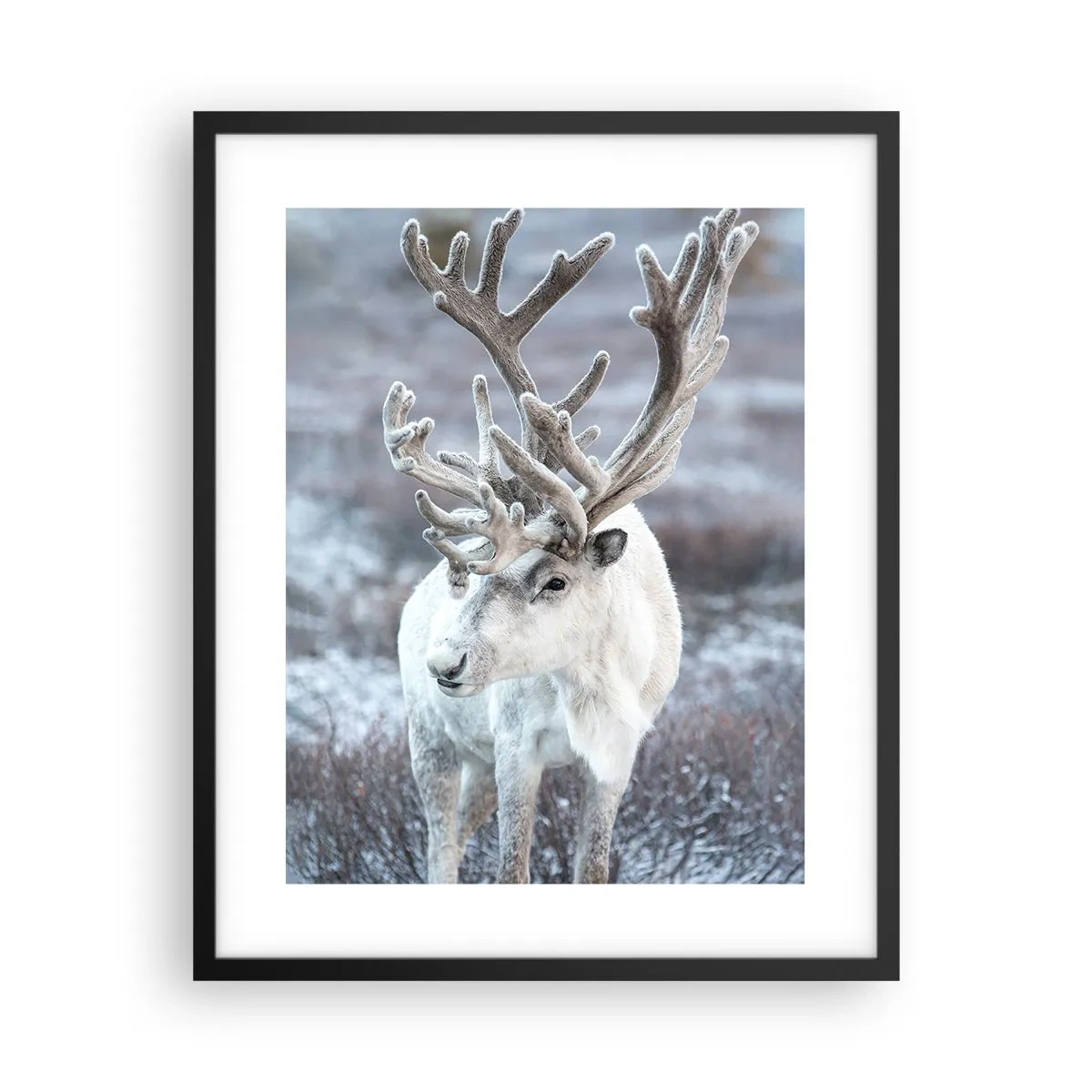 Pôster com moldura preta - Retrato ao sol - 40x50 cm