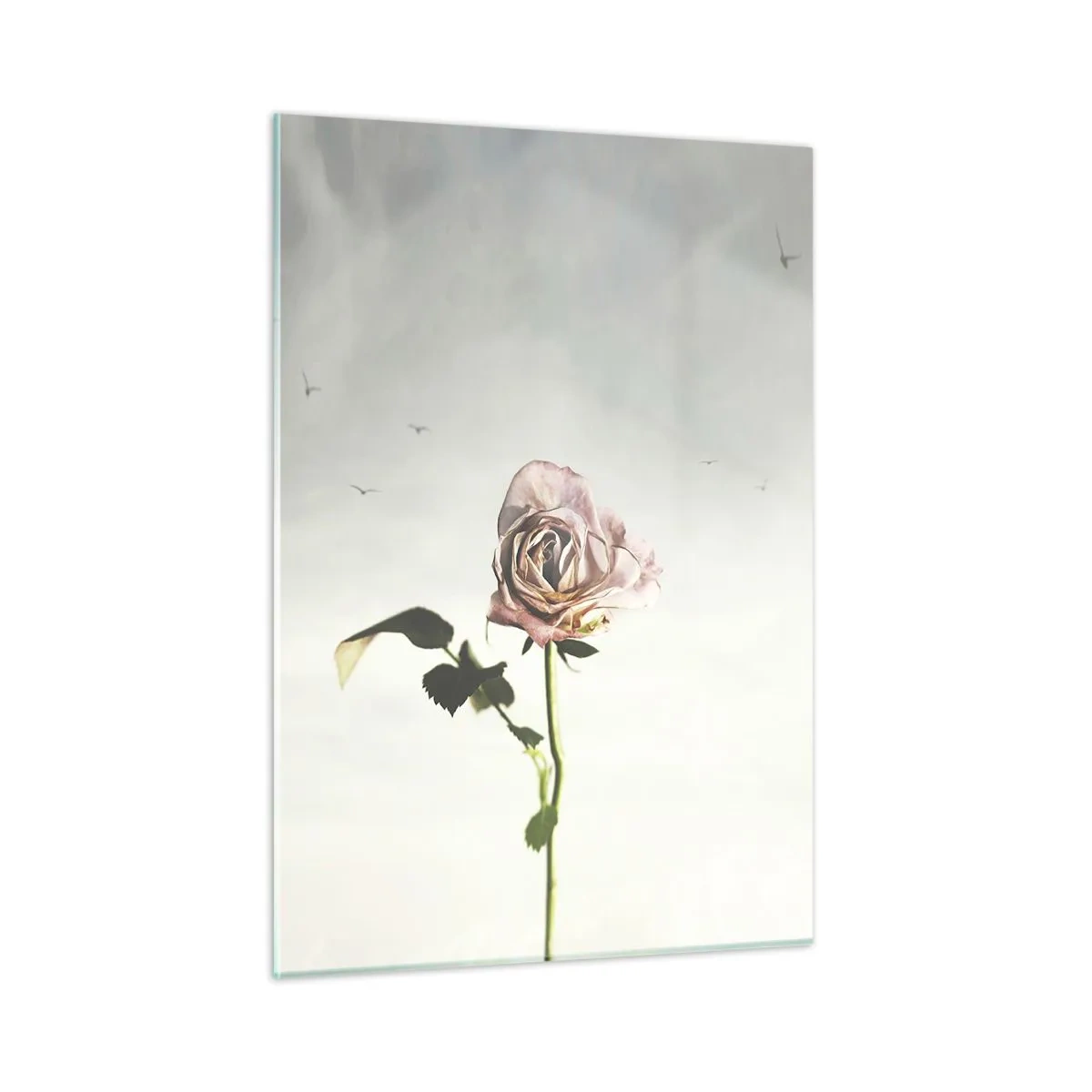 Quadro em vidro - Boas-vindas da primavera  - 50x70 cm