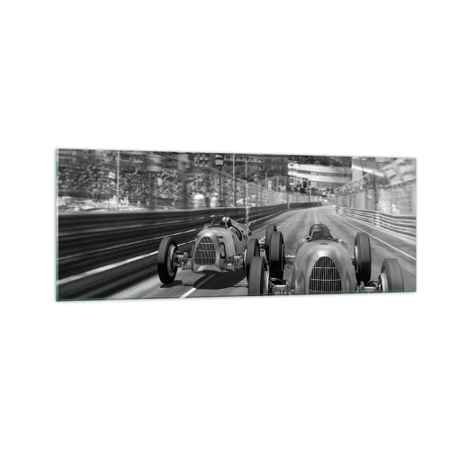 Quadro em vidro - Era uma vez em Monte Carlo - 140x50 cm