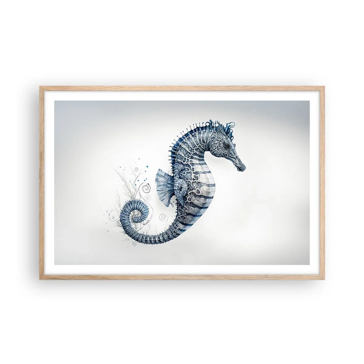 Pôster com moldura de carvalho claro - Uma piada sutil da natureza - 91x61 cm