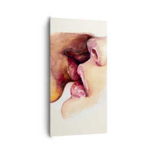 Quadro em tela - Como a noite e o dia, a terra e o céu - 65x120 cm