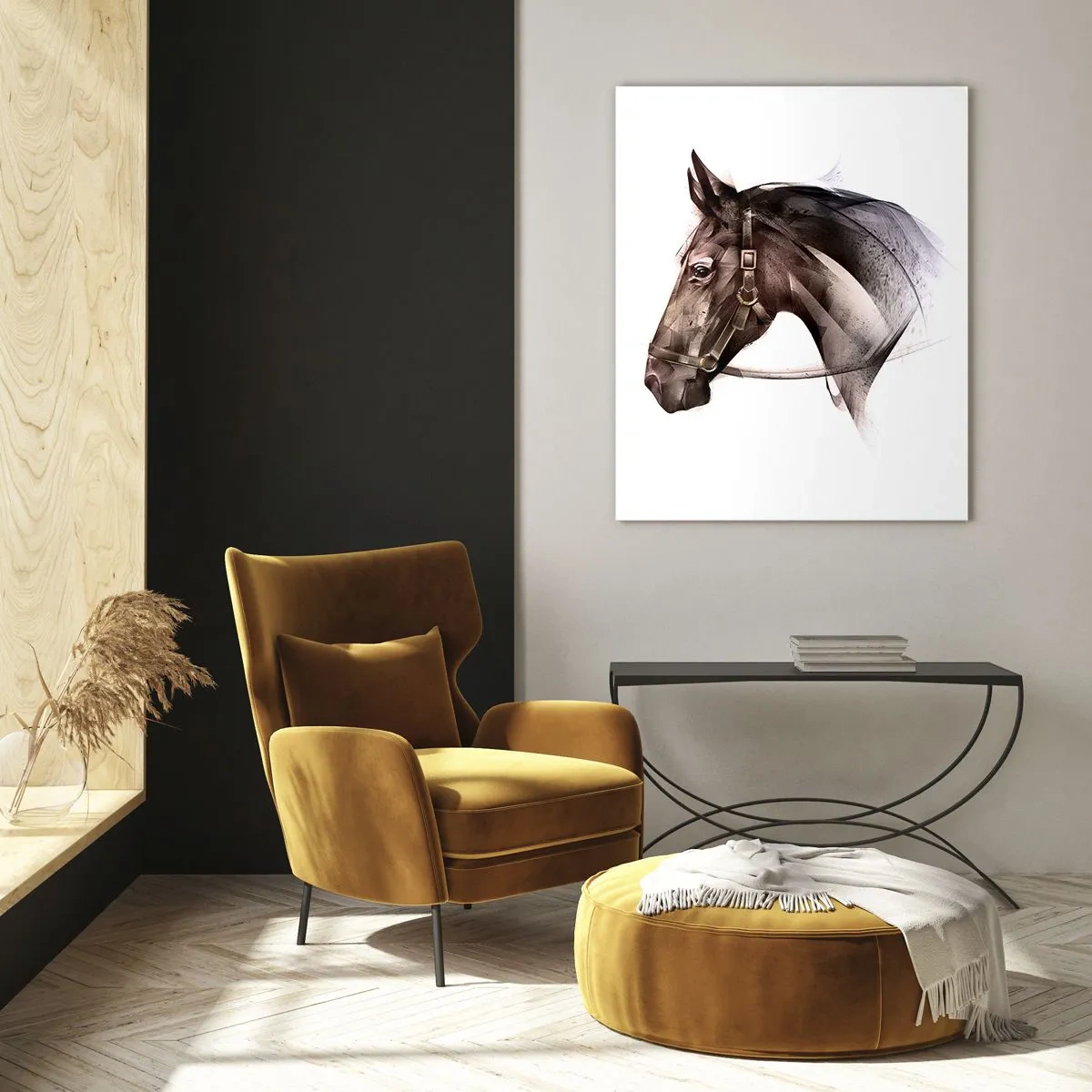 Quadro em vidro - Que charme - 70x100 cm